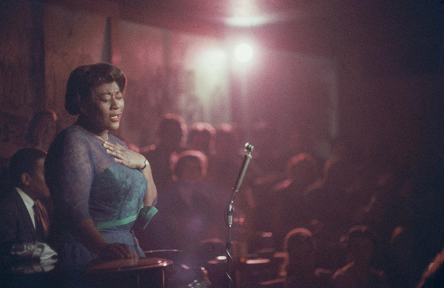Ella Fitzgerald Performs #1 Photograph by Yale Joel