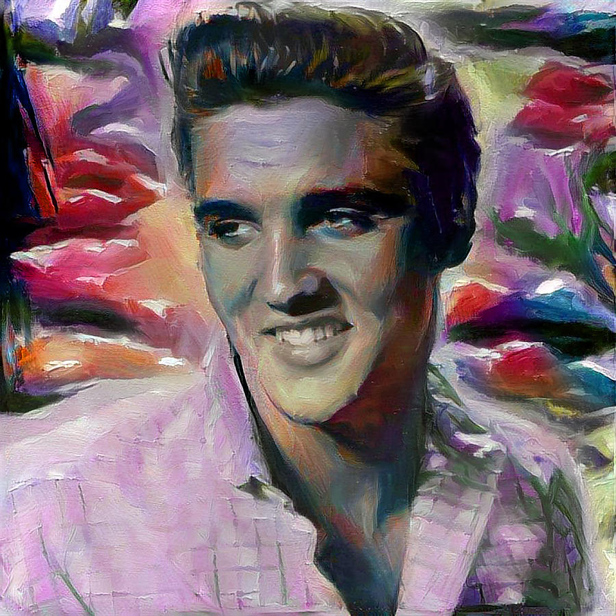 Elvis #1 Digital Art by Richard Laeton