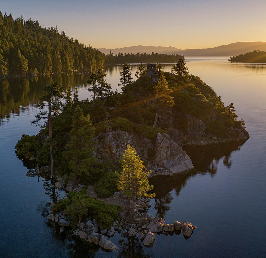 Emerald Bay Sunrise Lake Tahoe California  #1 Photograph by Anthony Giammarino