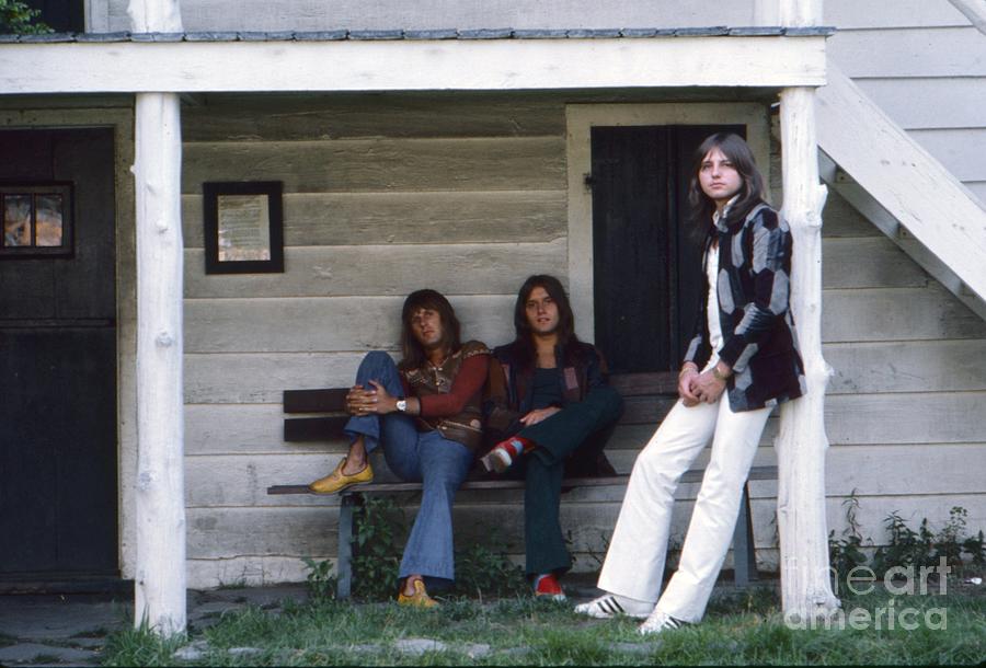 Emerson, Lake, And Palmer In Connecticut #1 Photograph by The Estate Of David Gahr