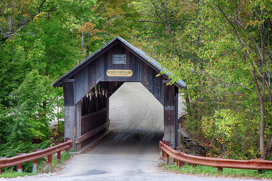 Emilys Covered Bridge In Vermont Photograph