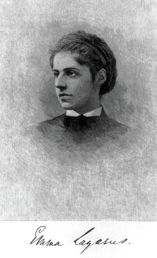 Statue Of Liberty Photograph - Emma Lazarus, American Poet #1 by Science Source