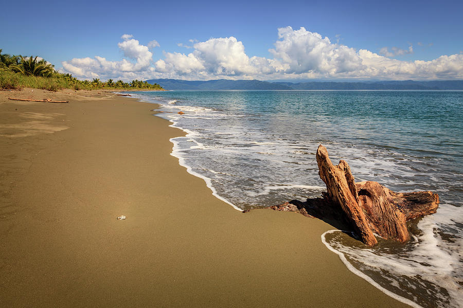 Nature Photograph - Empty beach in Costa Rica #2 by Alexey Stiop