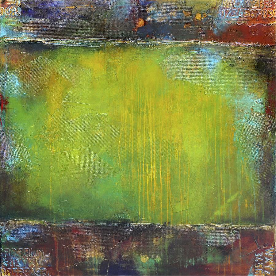 Abstract Painting - Enchanted Secrets #1 by Erin Ashley