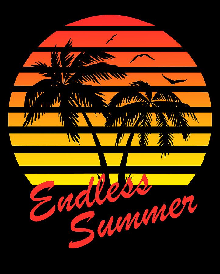 Endless Summer #1 Digital Art by Megan Miller - Pixels Merch