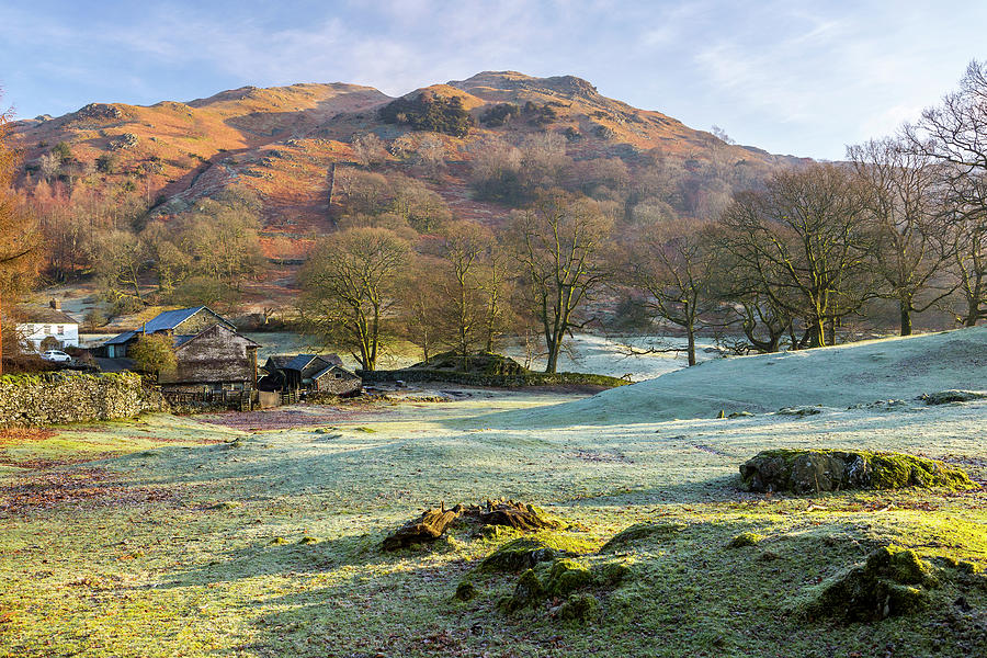 England, Cumbria, Winter Landscape #1 Digital Art by Sebastian Wasek