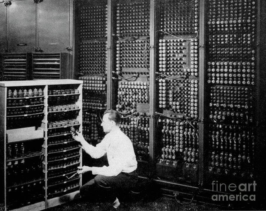 Eniac Photograph By Us Army Science Photo Library Fine Art America   1 Eniac Us Armyscience Photo Library 