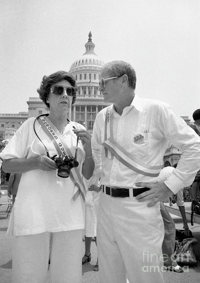 Equal Rights Amendment March On Congress Photograph by Bettmann Equal Rights Amendment March On Congress Photograph by Bettmann
