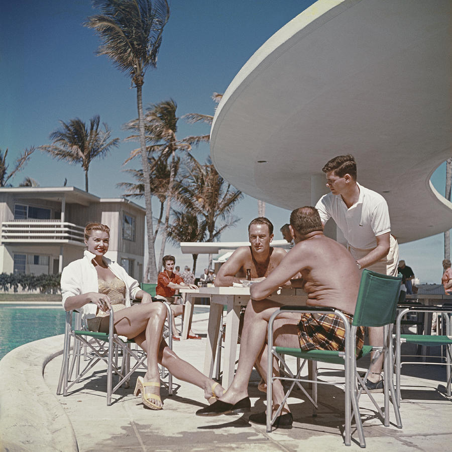 Esther Williams In Florida Photograph by Slim Aarons