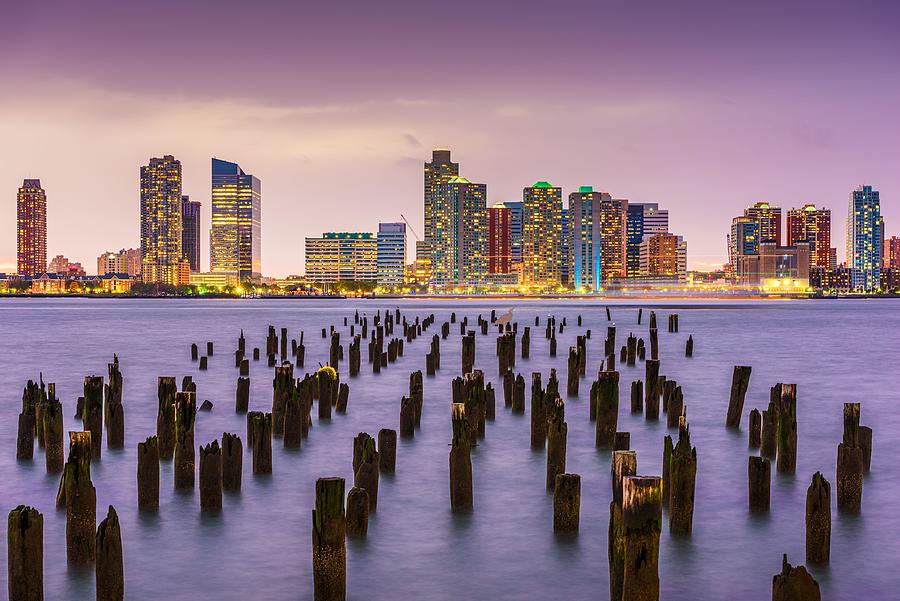 New York City Photograph - Exchange Place, New Jersey, Usa Skyline #1 by Sean Pavone