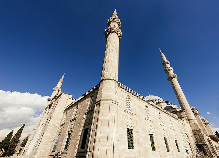 Architecture Digital Art - Exterior Of Suleymaniye Mosque, Istanbul, Turkey #1 by Ben Pipe Photography
