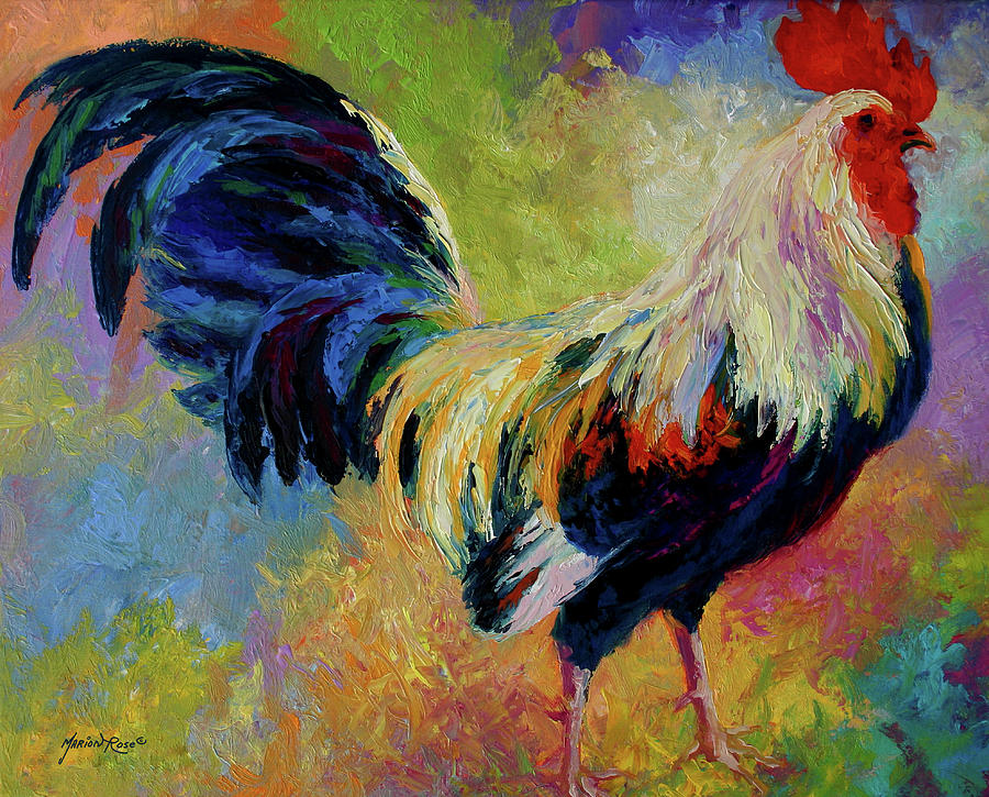 Animal Painting - Eye Candy #1 by Marion Rose