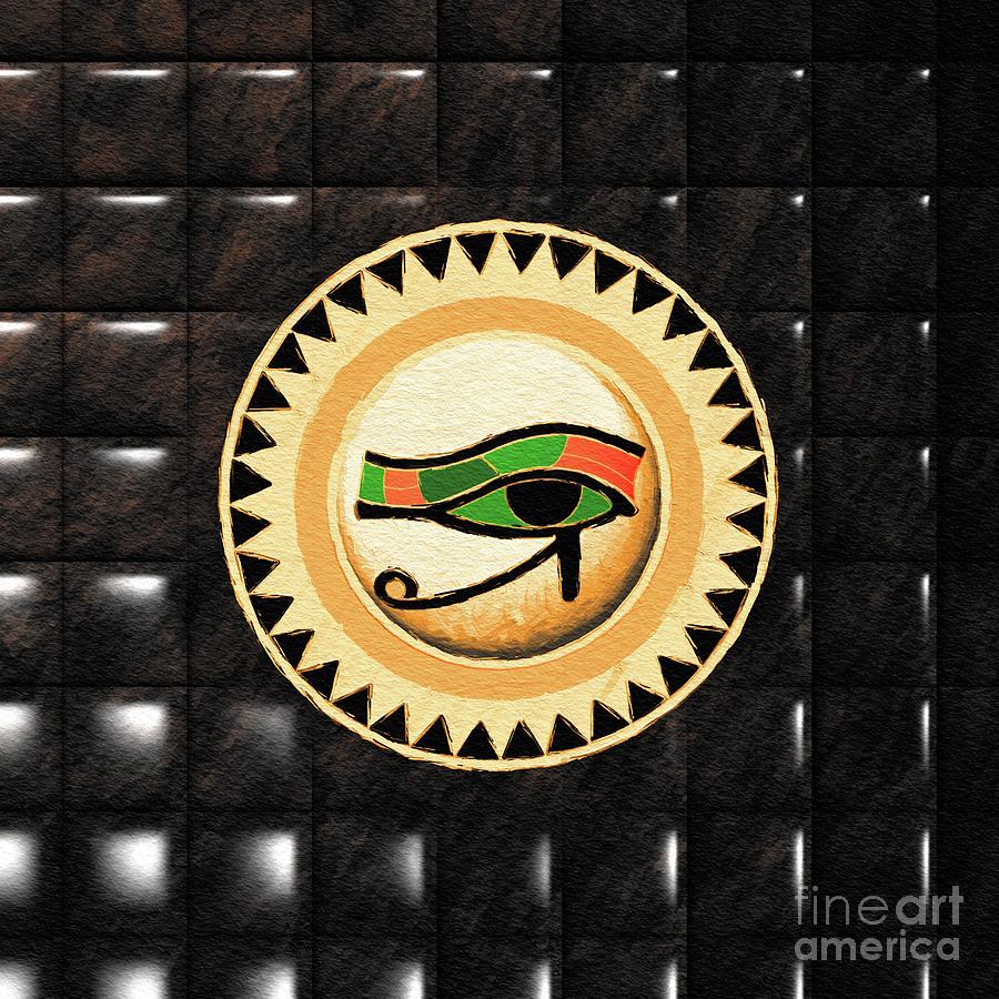 Eye of Horus #1 Painting by Esoterica Art Agency