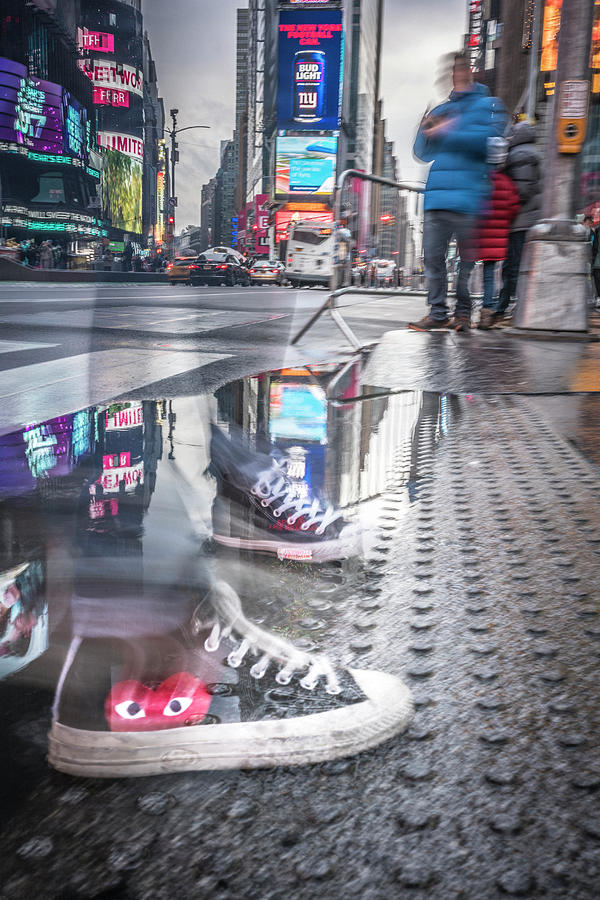 Times Square Photograph - Eyes #1 by Moises Levy