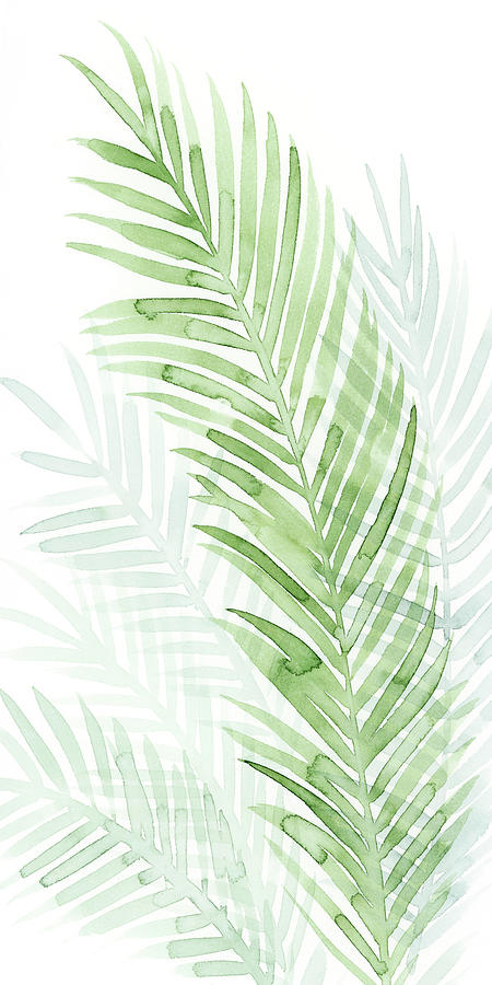 Faint Palms I Painting by Grace Popp - Fine Art America