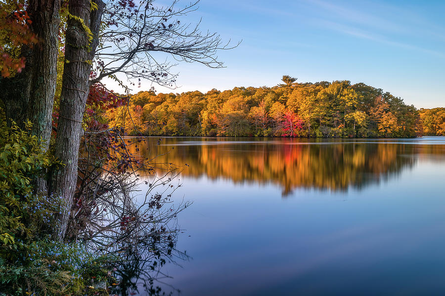 Fall Reflections #1 Photograph by John Randazzo