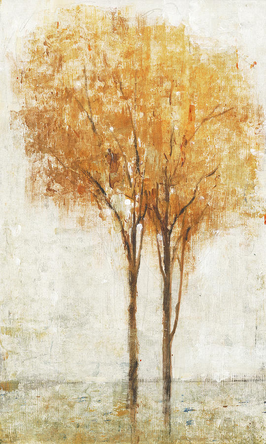 Tree Painting - Falling Leaves II #1 by Tim Otoole