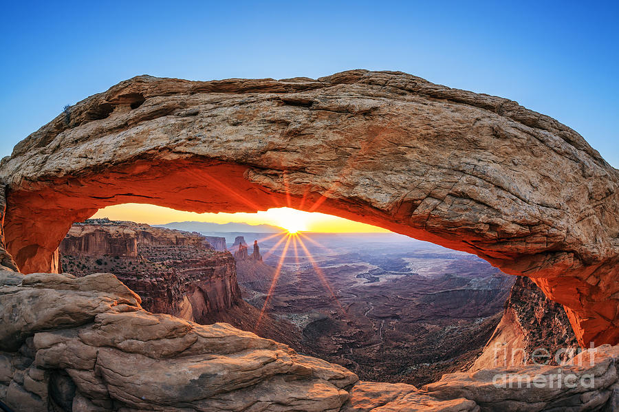 Southwest Photograph - Famous Sunrise At Mesa Arch by Prochasson Frederic Southwest Photograph - Famous Sunrise At Mesa Arch by Prochasson Frederic