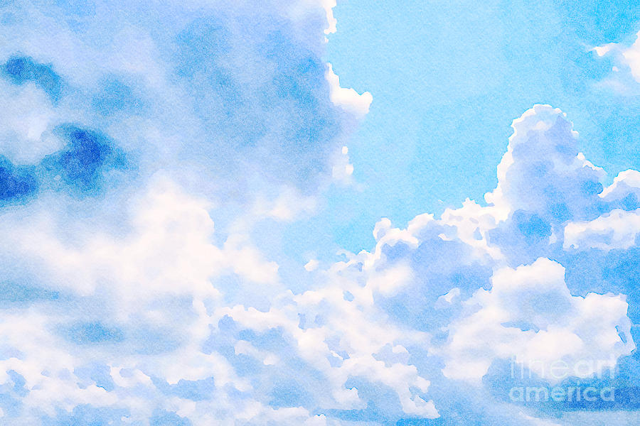 Fantastic clouds and sky Digital Art by Wdnet Studio - Fine Art America