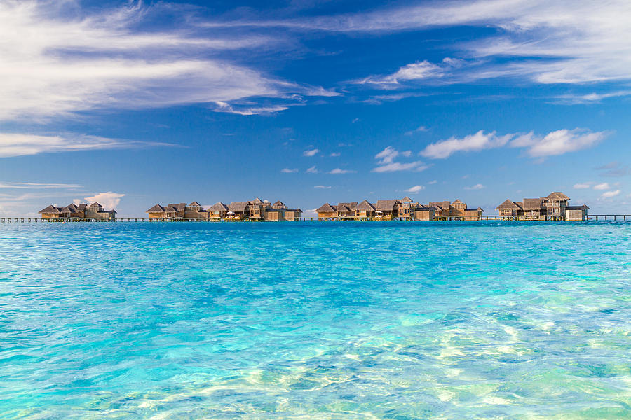 Fantastic Maldives Beach Background Photograph by Levente Bodo - Fine ...