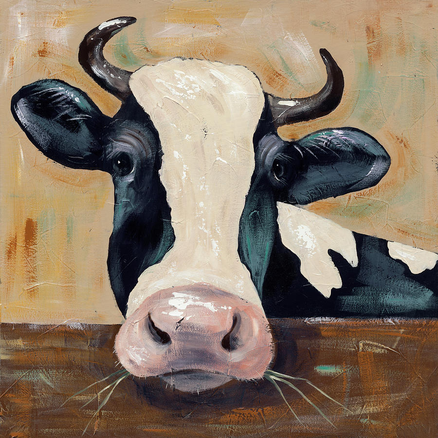Animal Painting - Farm Life-gunther #1 by Jade Reynolds