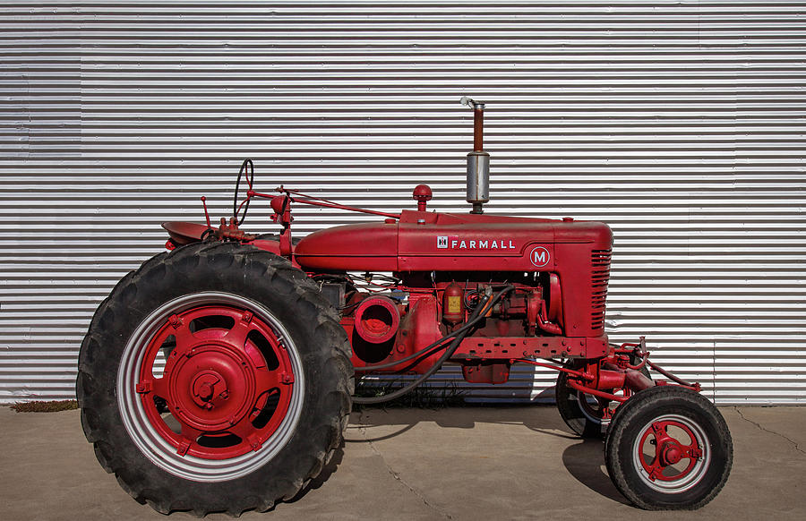 Farmall M and Steel #1 Photograph by Todd Klassy