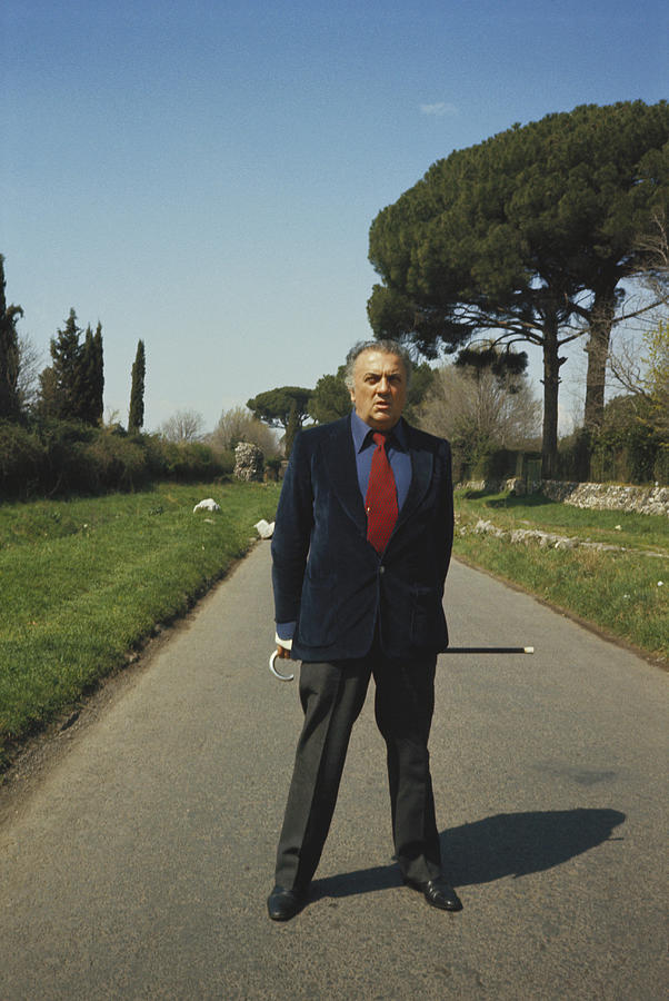 Federico Fellini #1 Photograph by Franco Pinna