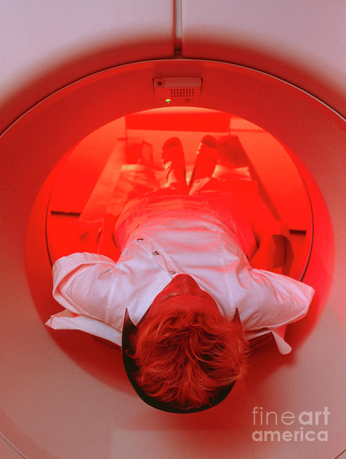 Female Patient Undergoing An Upperbody Ct Scan Photograph by Maximilian Stock Ltd/science Photo