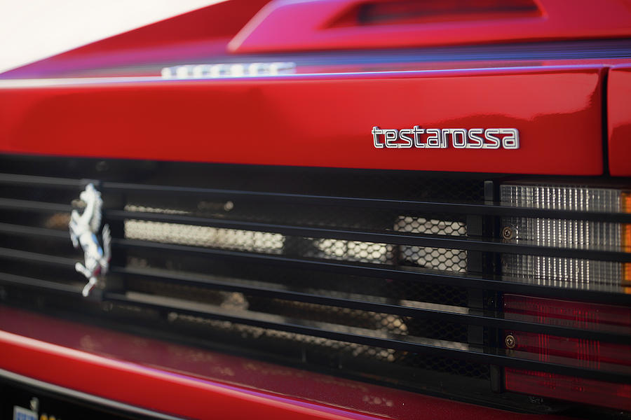 #Ferrari #Testarossa #Print #1 Photograph by ItzKirb Photography