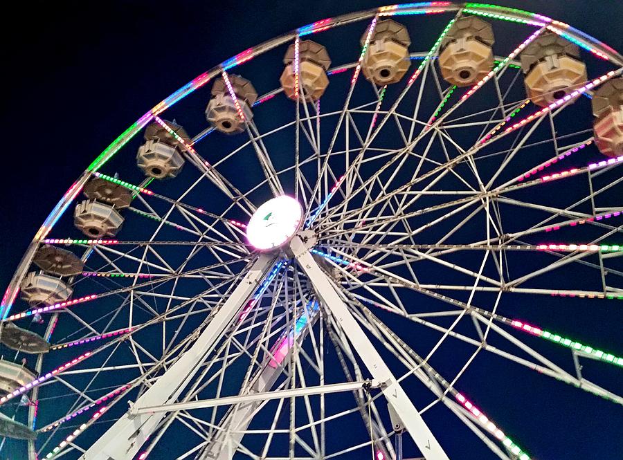 Ferris Wheel Photograph - Ferris Wheel Fun #1 by Ally White