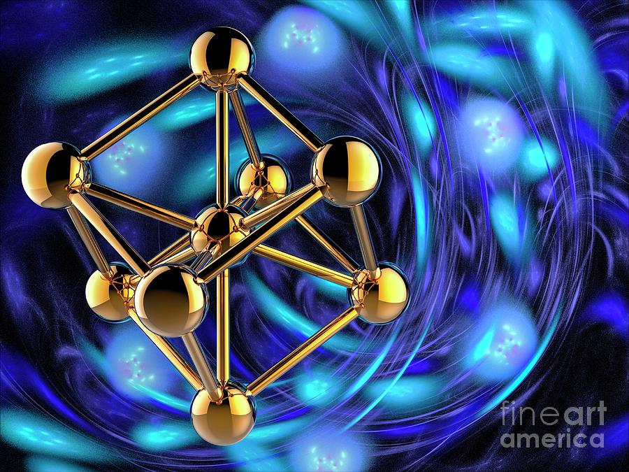 Ferrite Molecule Photograph by Laguna Design/science Photo Library