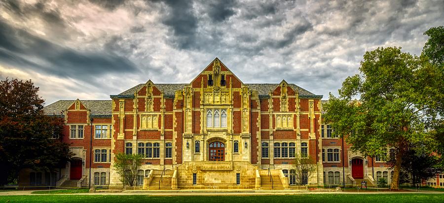 Fine Arts Building - Ball State University Photograph by Mountain ...