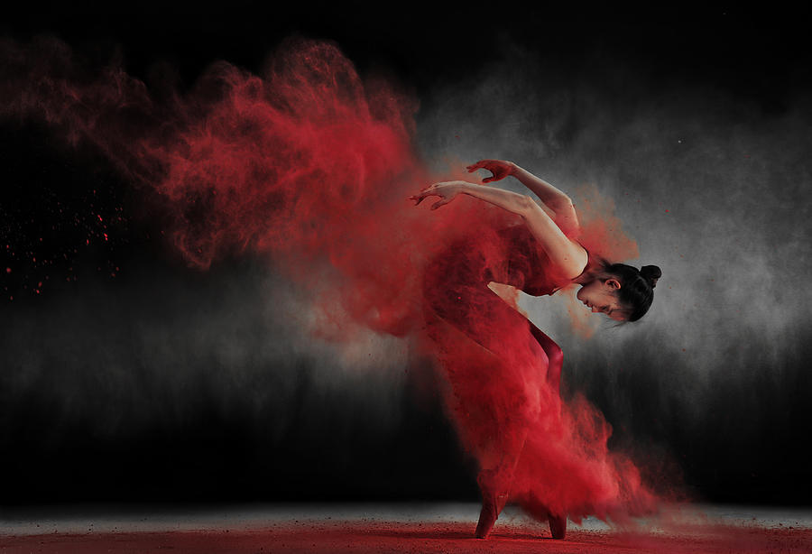 Performance Photograph - Fire Dance #1 by Sebastian Kisworo