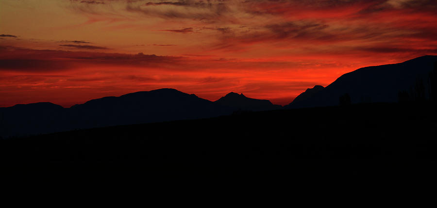 Fire on the Mountain Photograph by Whispering Peaks Photography | Fine ...