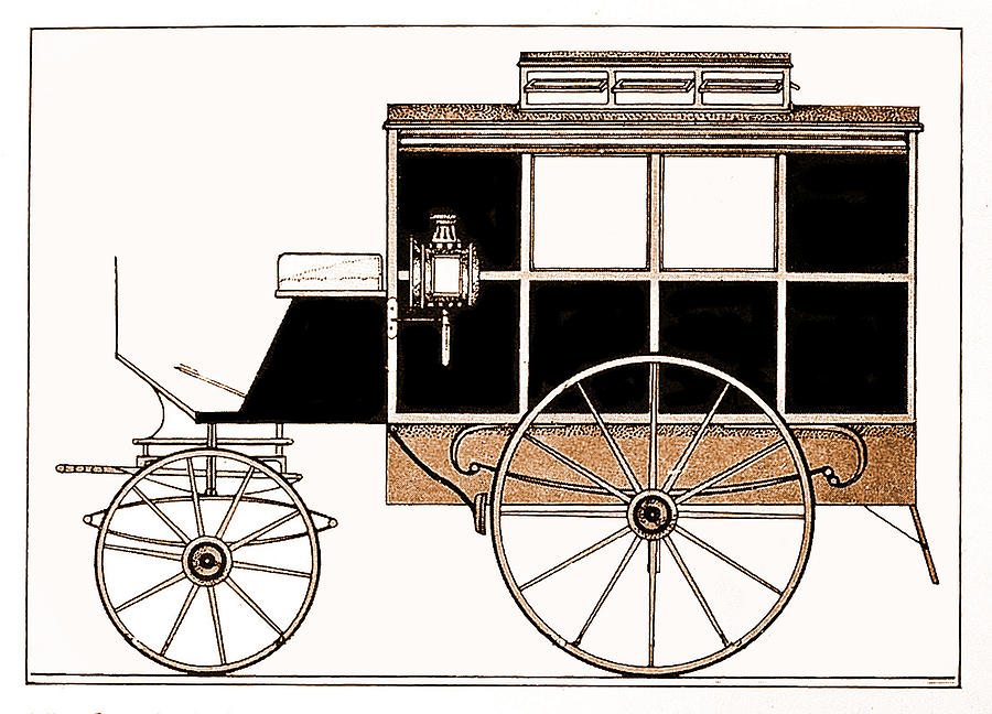 First Mab Ambulance, 1880s #1 Photograph by Science Source