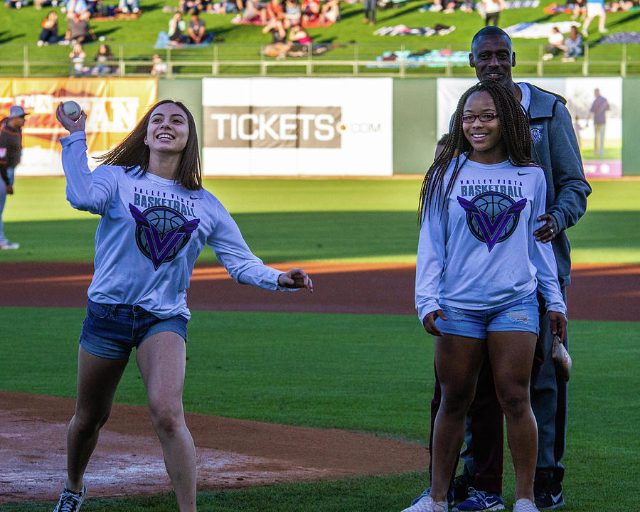 First Pitch 3/22/2019 #1 Photograph by Randy Jackson