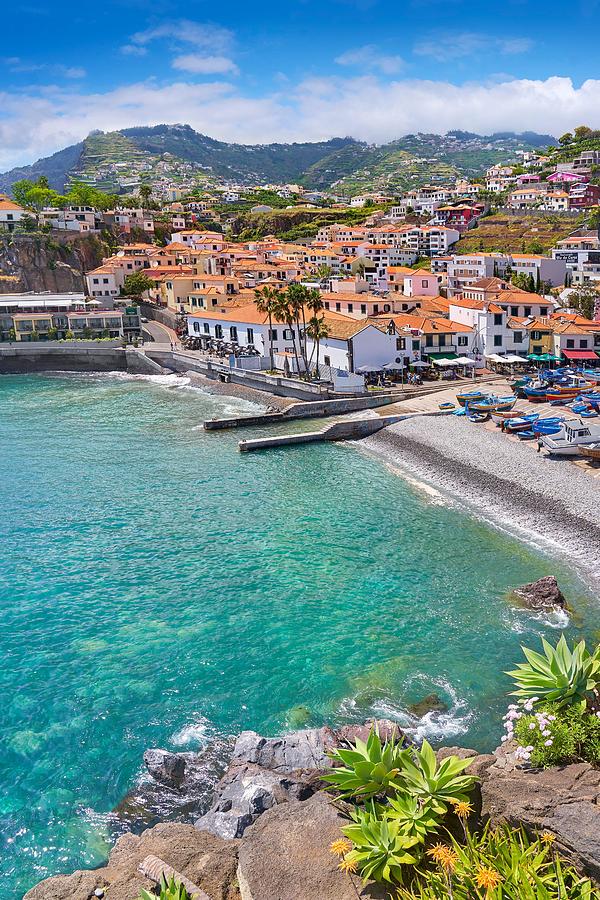 Fishing Village Camara De Lobos Photograph by Jan Wlodarczyk - Fine Art ...