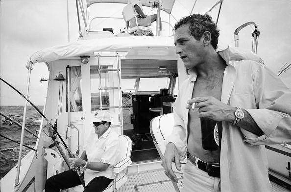 Fishing With Paul Newman #1 Photograph by Mark Kauffman