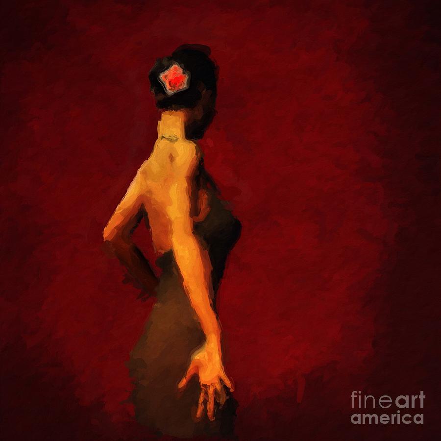Music Digital Art - Flamenco #1 by John Edwards