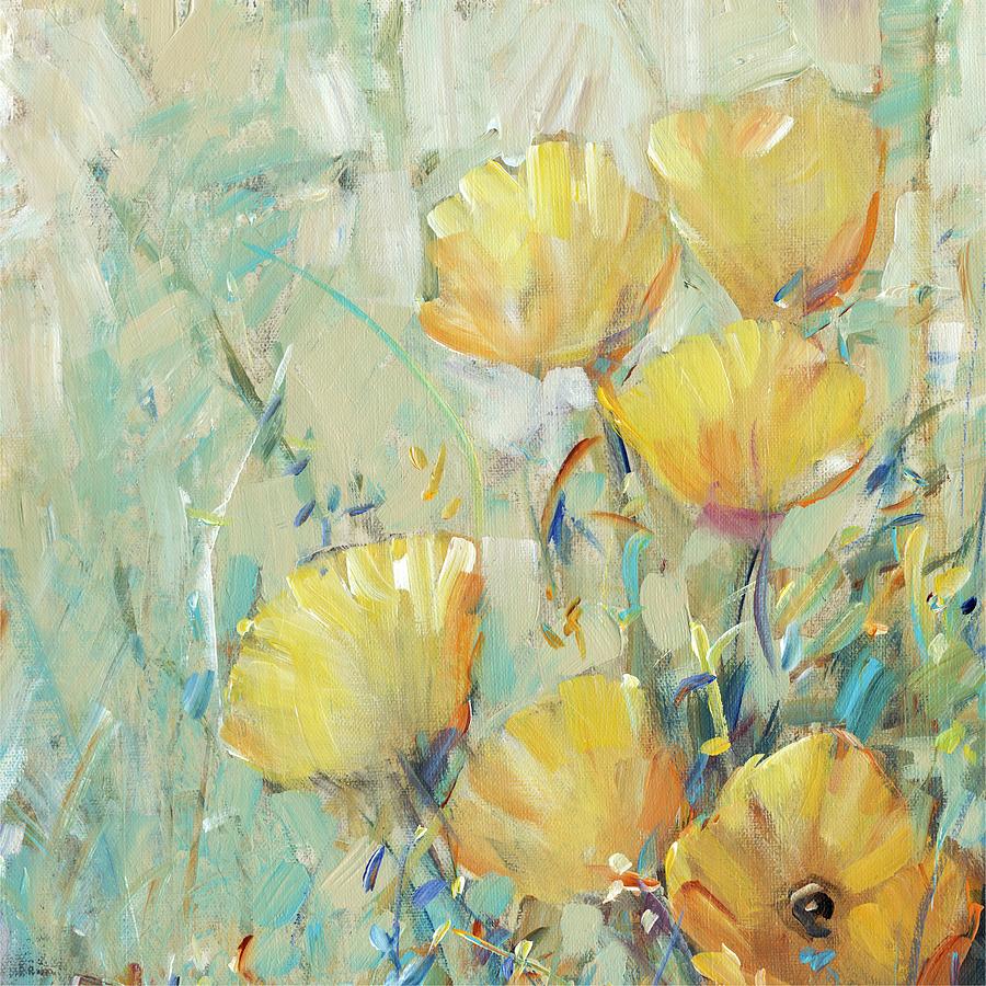 Floral Expression II #1 Painting by Tim Otoole