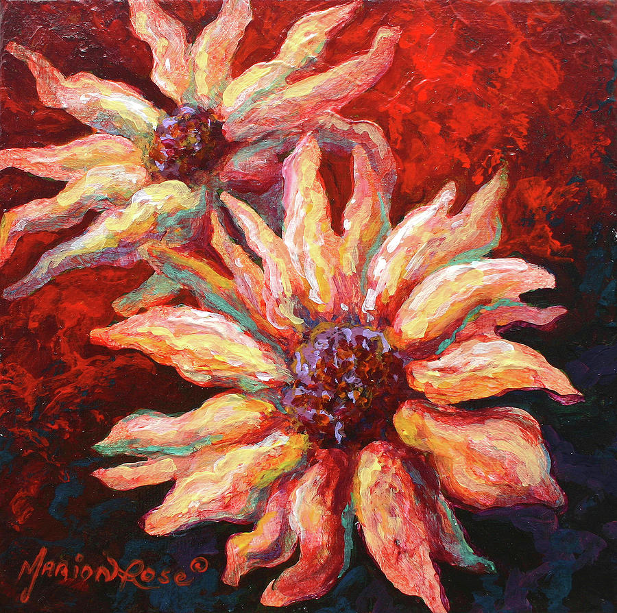 Nature Painting - Floral Mini #1 by Marion Rose