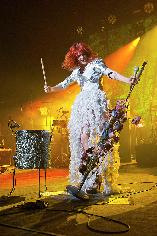 Florence And The Machine Perform At #1 Photograph by Neil Lupin