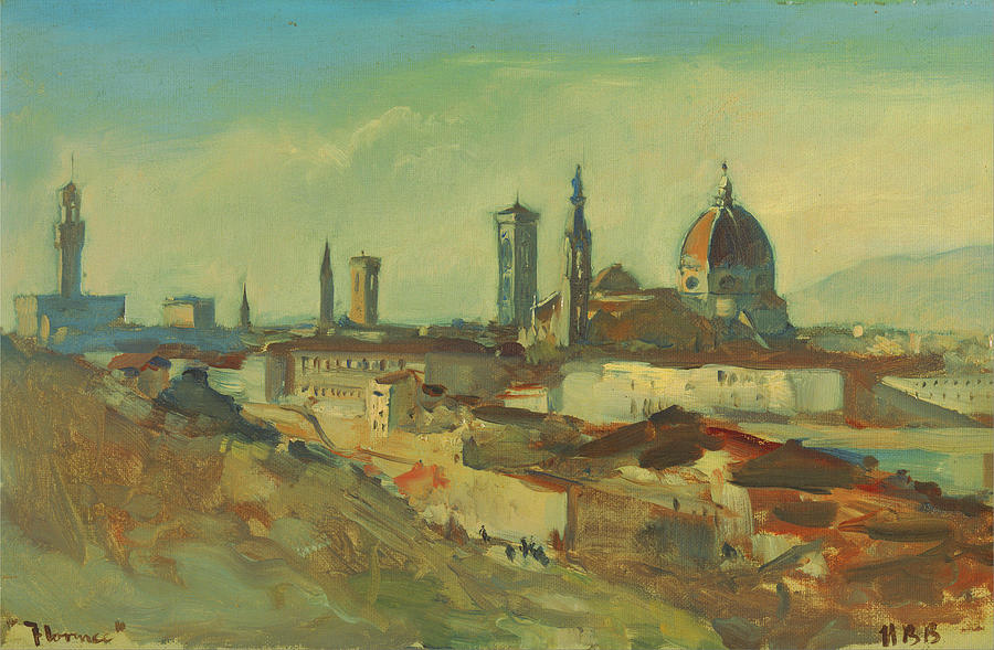 Summer Painting - Florence #1 by Hercules Brabazon Brabazon