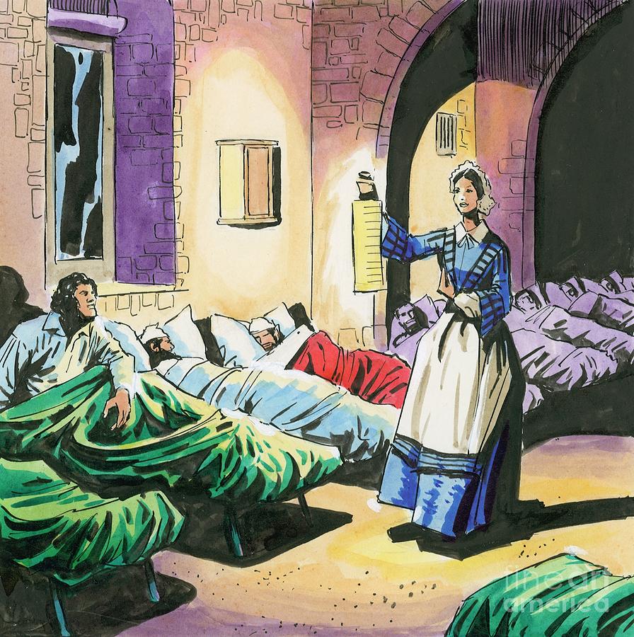 Florence Nightingale Painting by English School Fine Art America