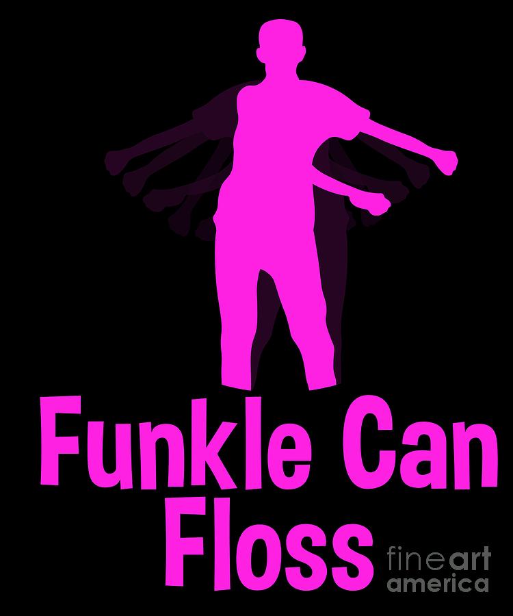 Flossing Dance Craze Gift for Uncle Funcles Latest School Kids Dancing Craze #4 Digital Art by Martin Hicks