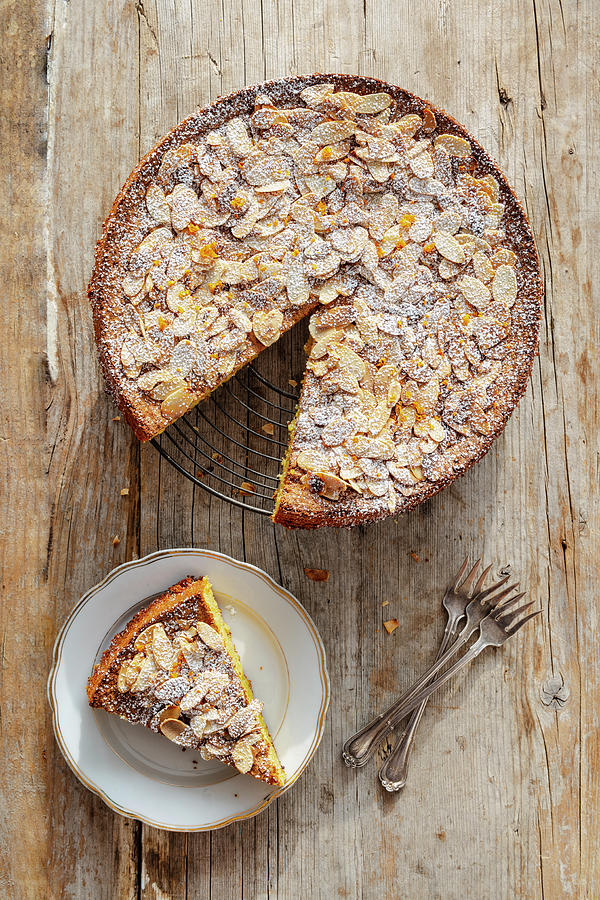 Flourless Orange And Almond Cake spain #1 Photograph by Jan Wischnewski