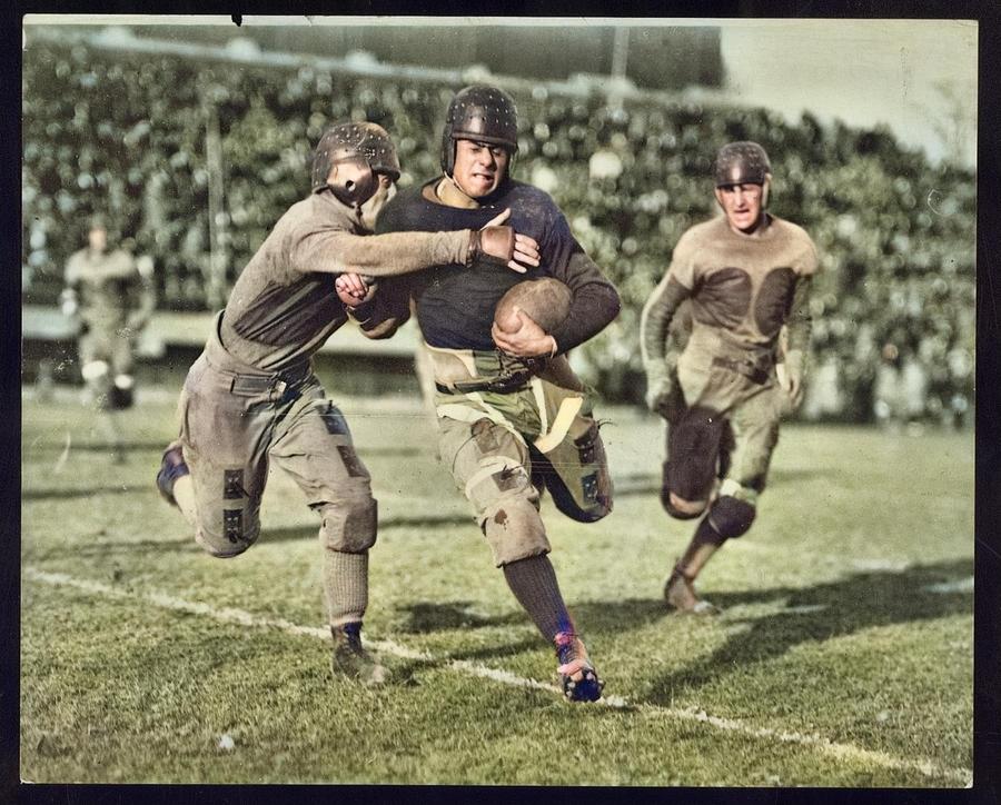 Football Game 1920 Painting