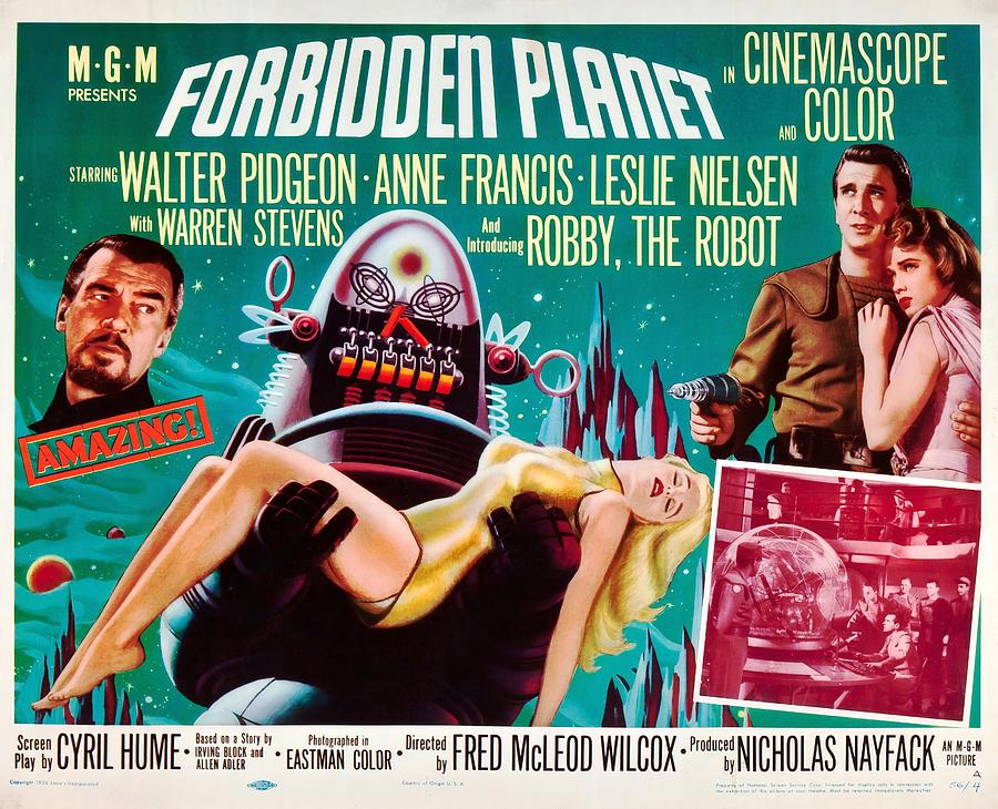 Forbidden Planet (1956) — Art of the Title
