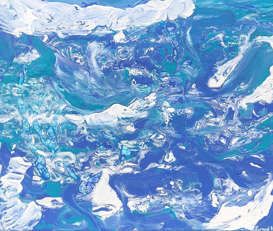 Formless Edition 5 Painting by Sonye Locksmith Formless Edition 5 Painting by Sonye Locksmith