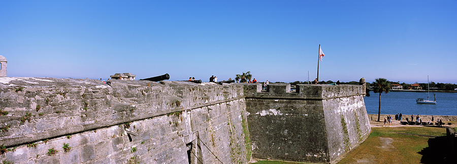 Architecture Photograph - Fort At The Seaside, Castillo De San #1 by Panoramic Images